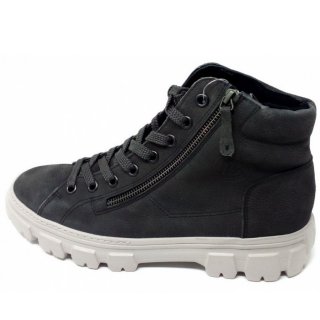 Paul Green Damen Grained Nubuk Iron Schnürstiefelette In Grau Paul Green Damen Grained Nubuk Iron Schnürstiefelette In Grau
