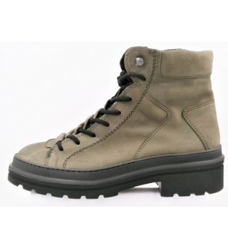 Paul Green Damen Nubuk Oliv Stiefelette In Oliv Paul Green Damen Nubuk Oliv Stiefelette In Oliv