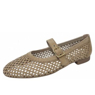 Paul Green Damen Spangenballerina In Beige Dakar Paul Green Damen Spangenballerina In Beige Dakar