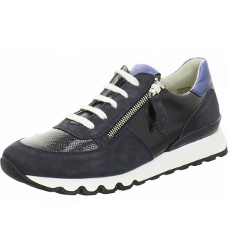 Paul Green Damen Nubuk/Lack Schwarz Soft Sneaker In Schwarz Paul Green Damen Nubuk/Lack Schwarz Soft Sneaker In Schwarz