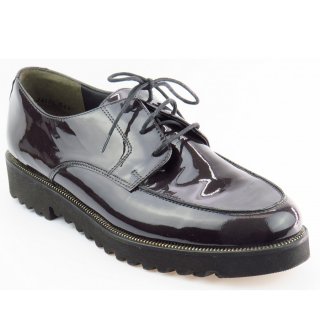 Paul Green Damen Softlack Met.Graphit Eleganter Schnürer In Graphit Paul Green Damen Softlack Met.Graphit Eleganter Schnürer In Graphit