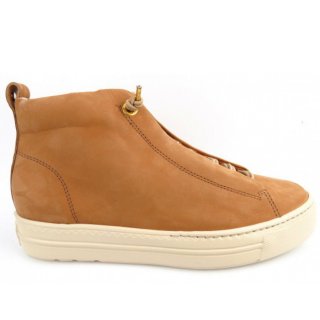 Paul Green Damen Royal Nubuk Sisal Sneaker High In Mittelbraun Paul Green Damen Royal Nubuk Sisal Sneaker High In Mittelbraun