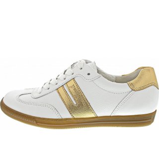 Paul Green Damen Sneaker In White-Oro Paul Green Damen Sneaker In White-Oro