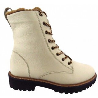 Paul Green Damen Calf Biscuit Warmfutter Stiefelette In Beige Paul Green Damen Calf Biscuit Warmfutter Stiefelette In Beige