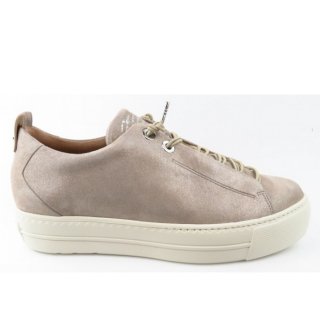 Paul Green Damen Samtziege Met. Cachemire Sneaker Low In Beige Metallic Paul Green Damen Samtziege Met. Cachemire Sneaker Low In Beige Metallic